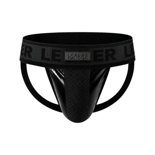 LEADER Brut Jockstrap Black