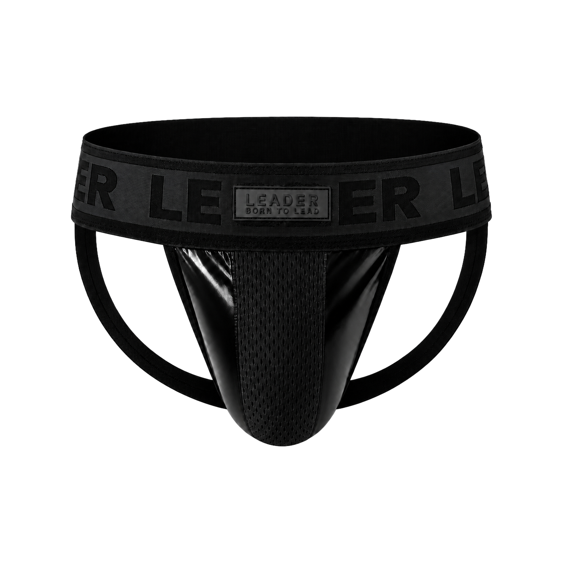 LEADER Brut Jockstrap Black