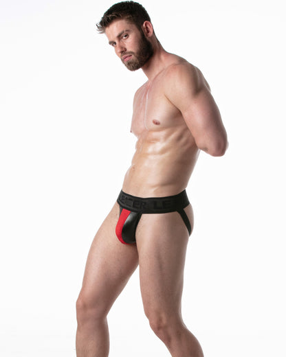 LEADER Brut Jockstrap Red