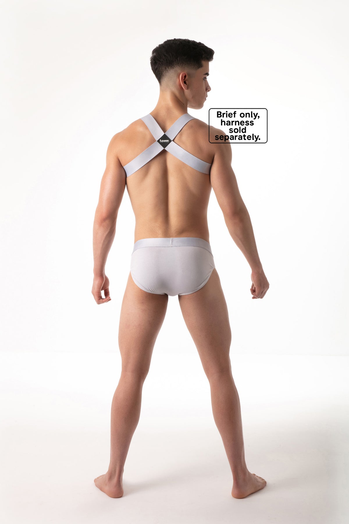 Grey Leader Checking In LEADER Essentials Brief Grey – Gunderwear