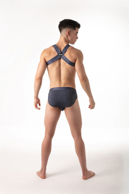 LEADER Essentials Multipack 1x Brief + 1x Harness Navy