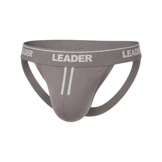 LEADER ID Sports Jockstrap Taupe