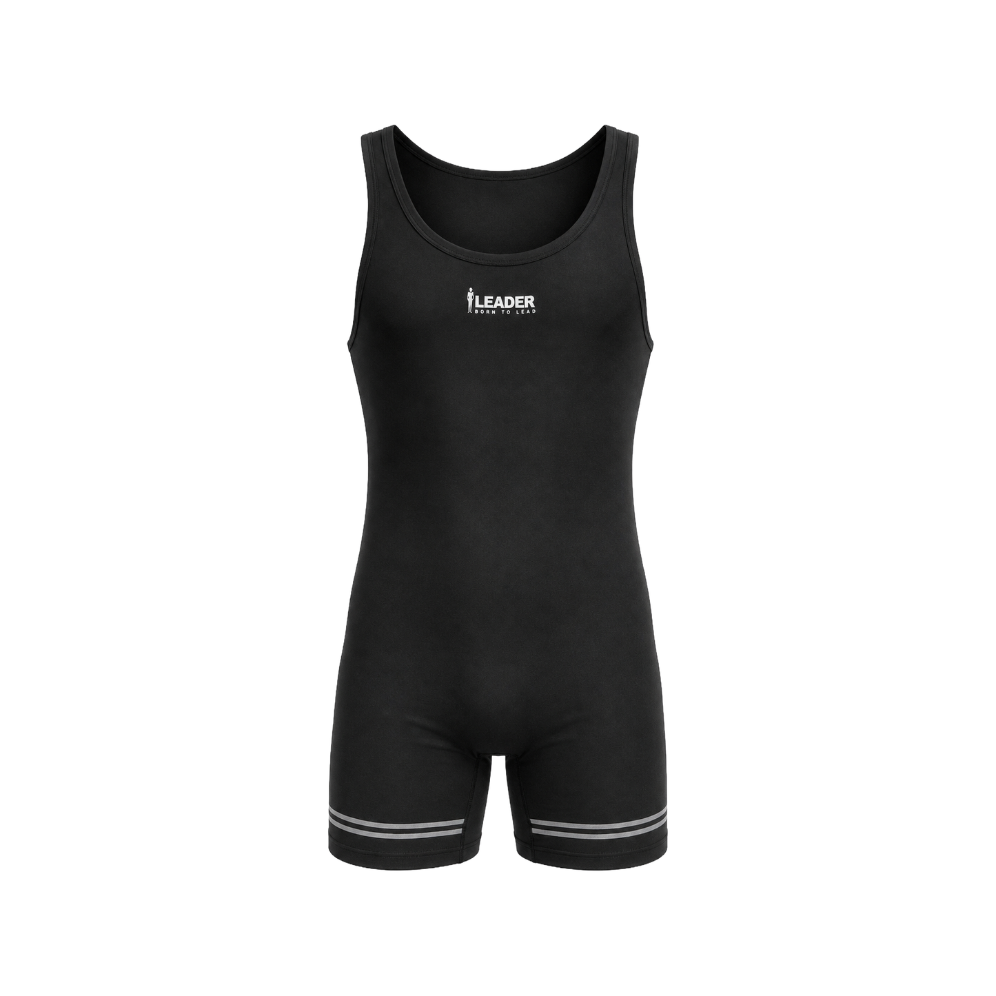 LEADER ID Sports Singlet Black