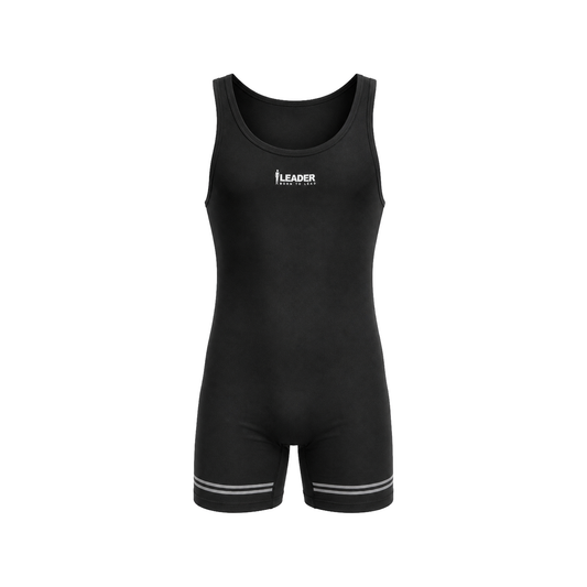 LEADER ID Sports Singlet Black