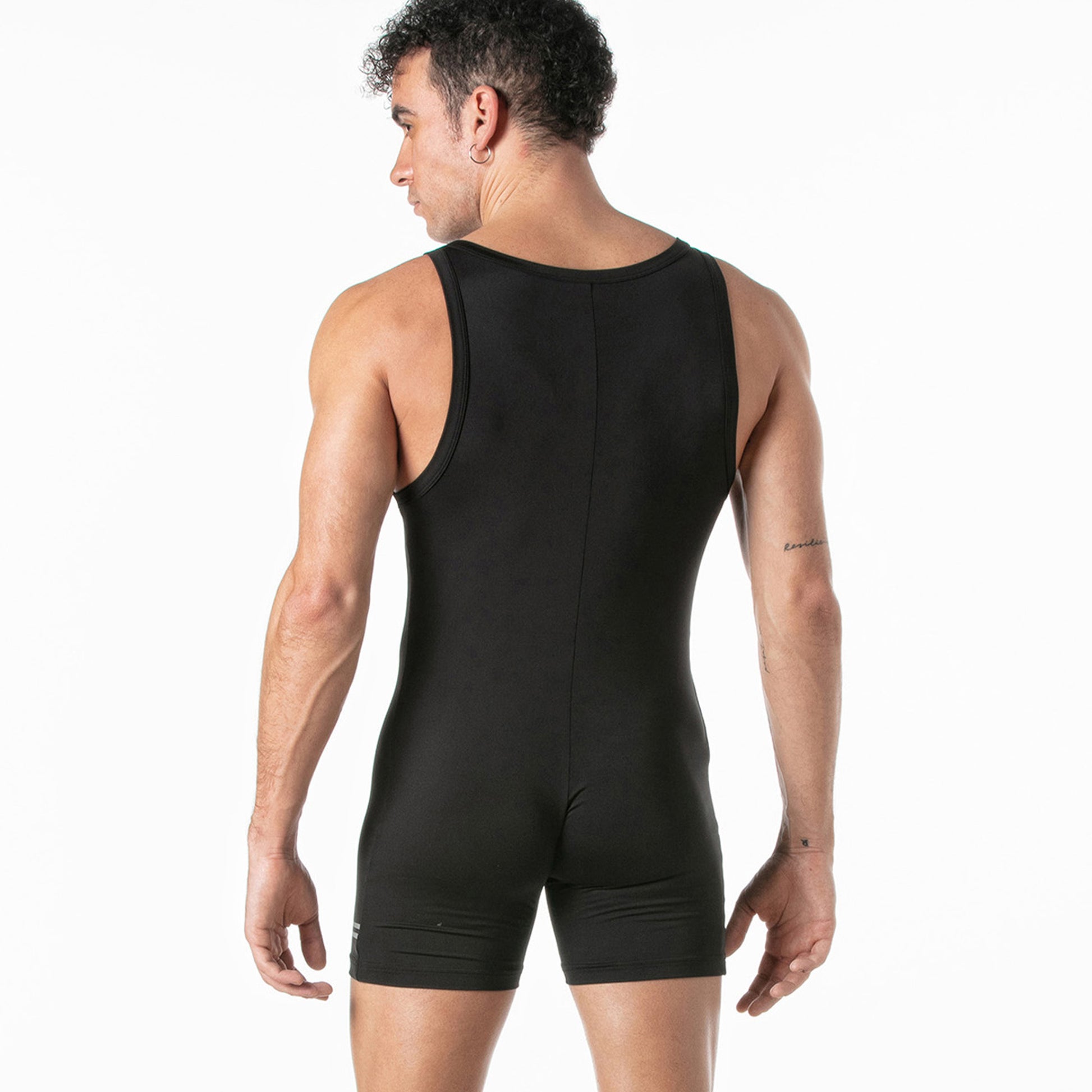 LEADER ID Sports Singlet Black