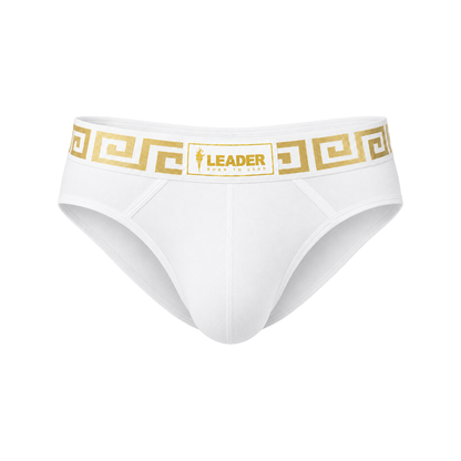 LEADER Invictus Brief White-Gold
