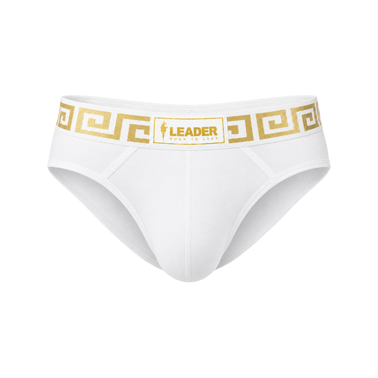 LEADER Invictus Brief White-Gold
