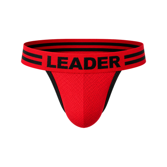 LEADER Loaded Thong Red