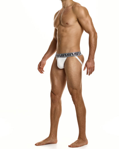 MODUS VIVENDI Bold Meander Jockstrap White/Silver