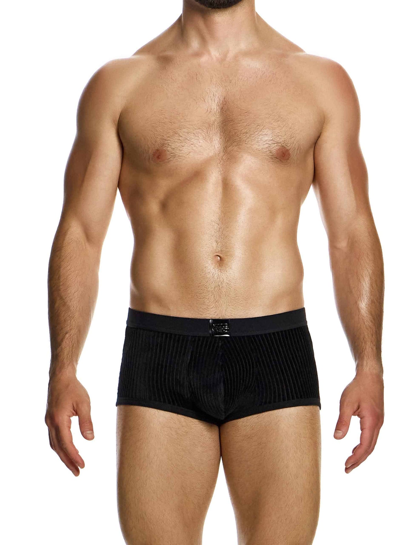 MODUS VIVENDI Cord-Boxershorts Schwarz