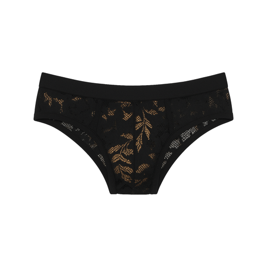 MODUS VIVENDI Floral Lace Classic Brief Black