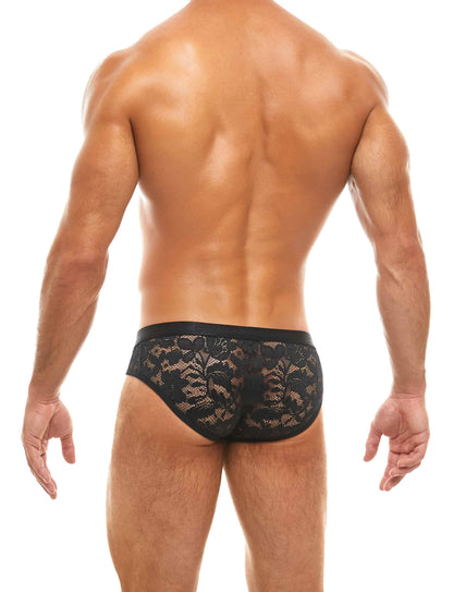 MODUS VIVENDI Floral Lace Classic Brief Black