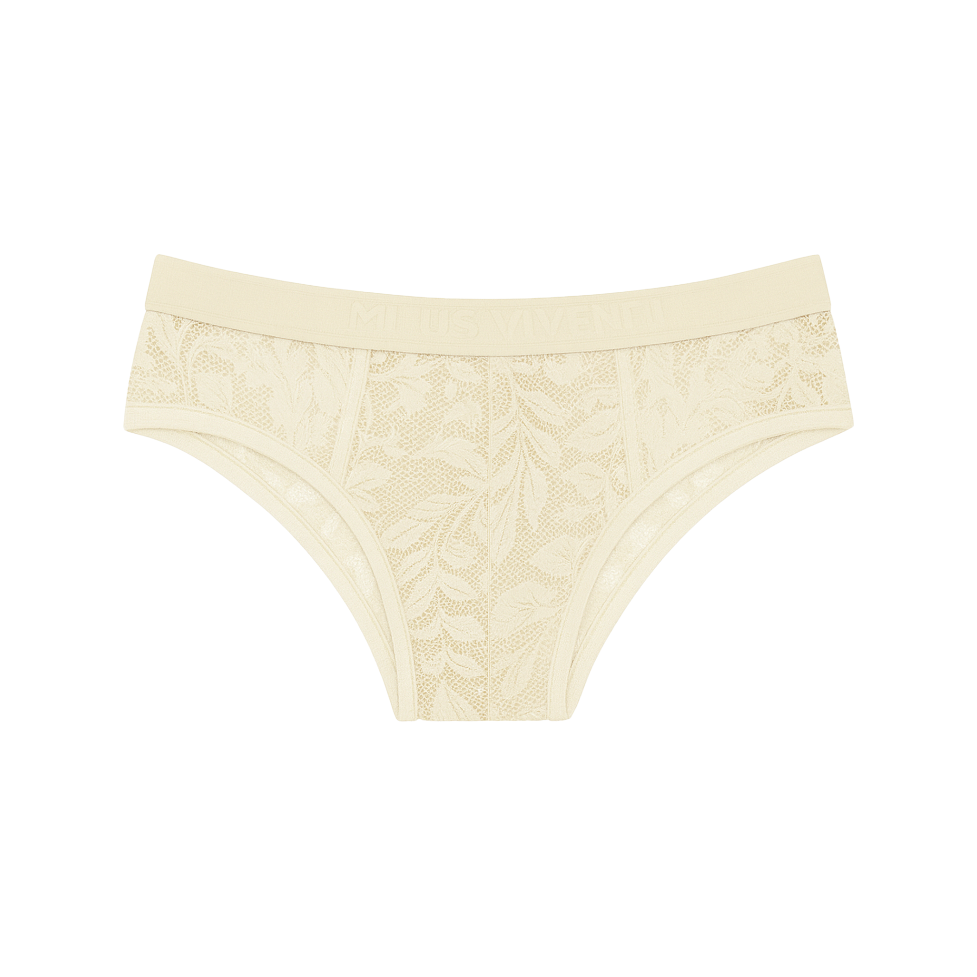 MODUS VIVENDI Floral Lace Classic Brief Ivory