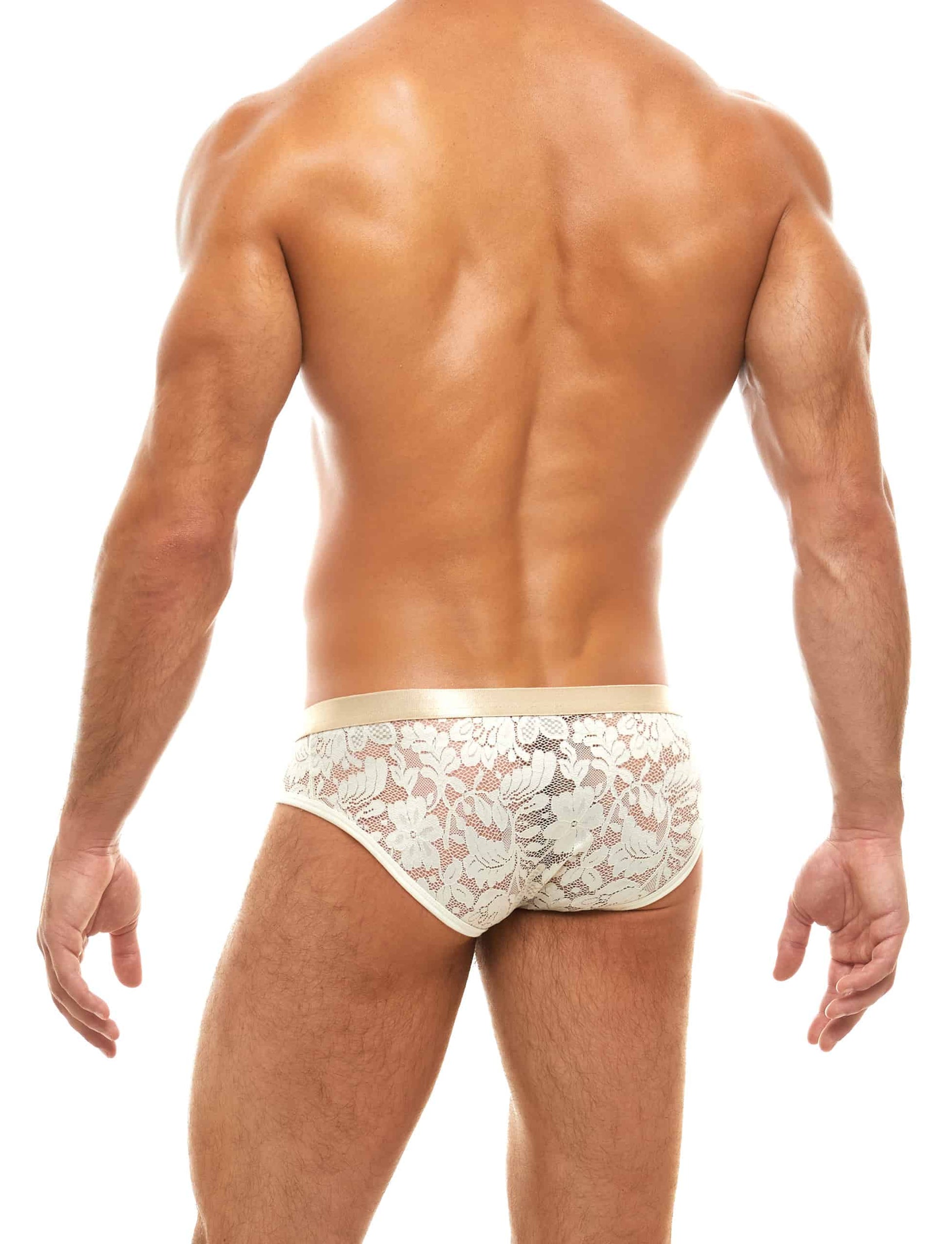 MODUS VIVENDI Floral Lace Classic Brief Ivory