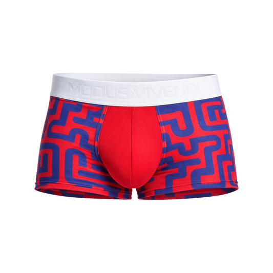MODUS VIVENDI Labyrinth Combo Boxer Red/Blue