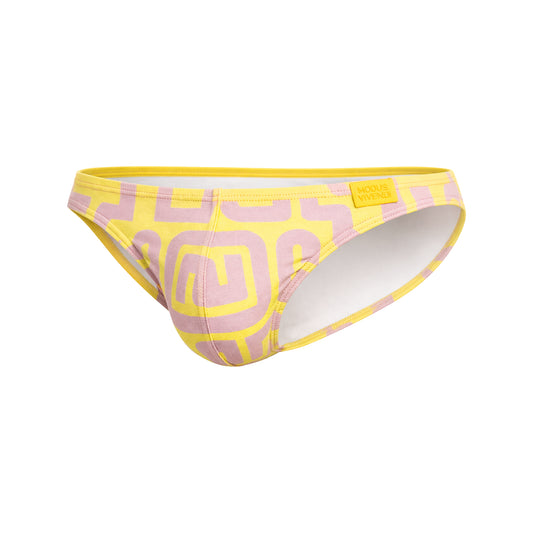 MODUS VIVENDI Labyrinth Low Cut Brief Dusty-Pink
