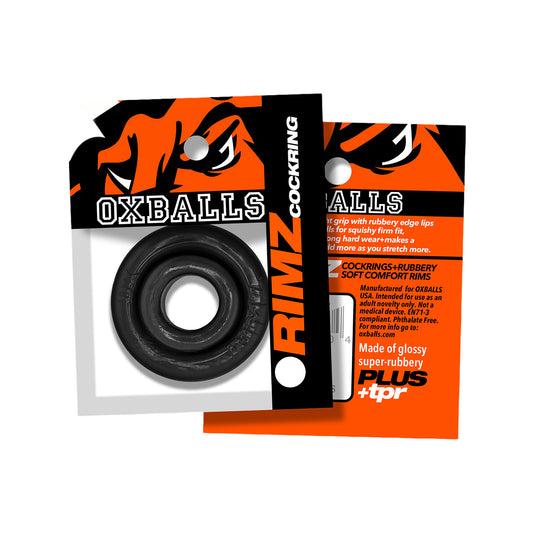 Oxballs RIMZ Softlips Penisring Sort
