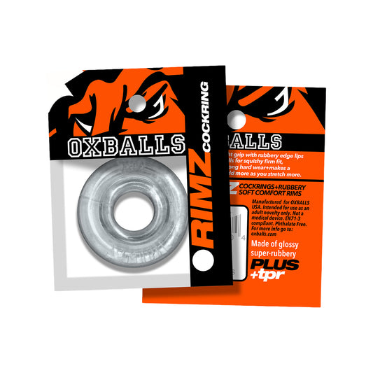 Oxballs RIMZ Softlips Cockring Clear