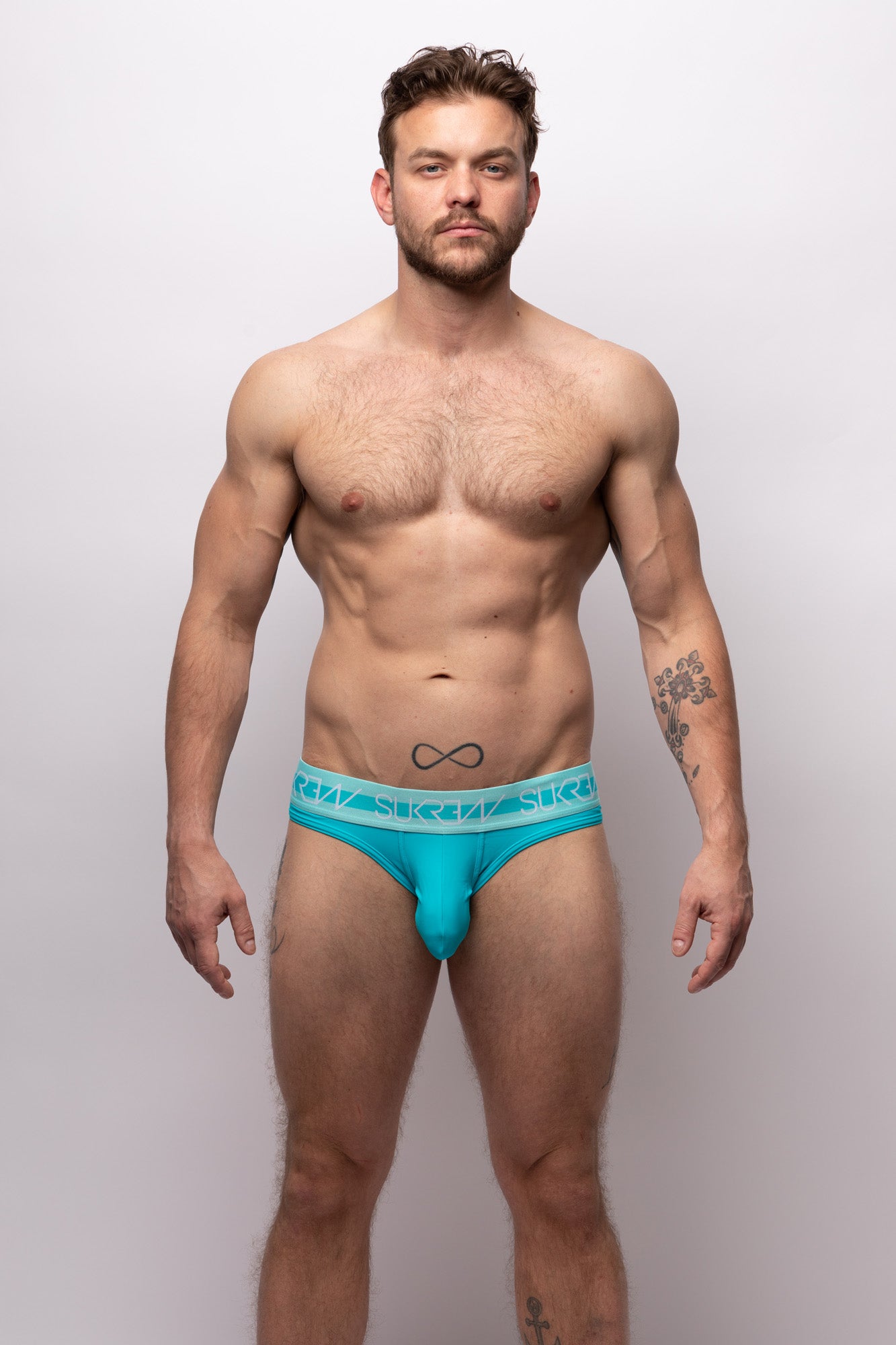 SUKREW V-Brief Multipack 1x Scuba Blue + 1x Deep Coral