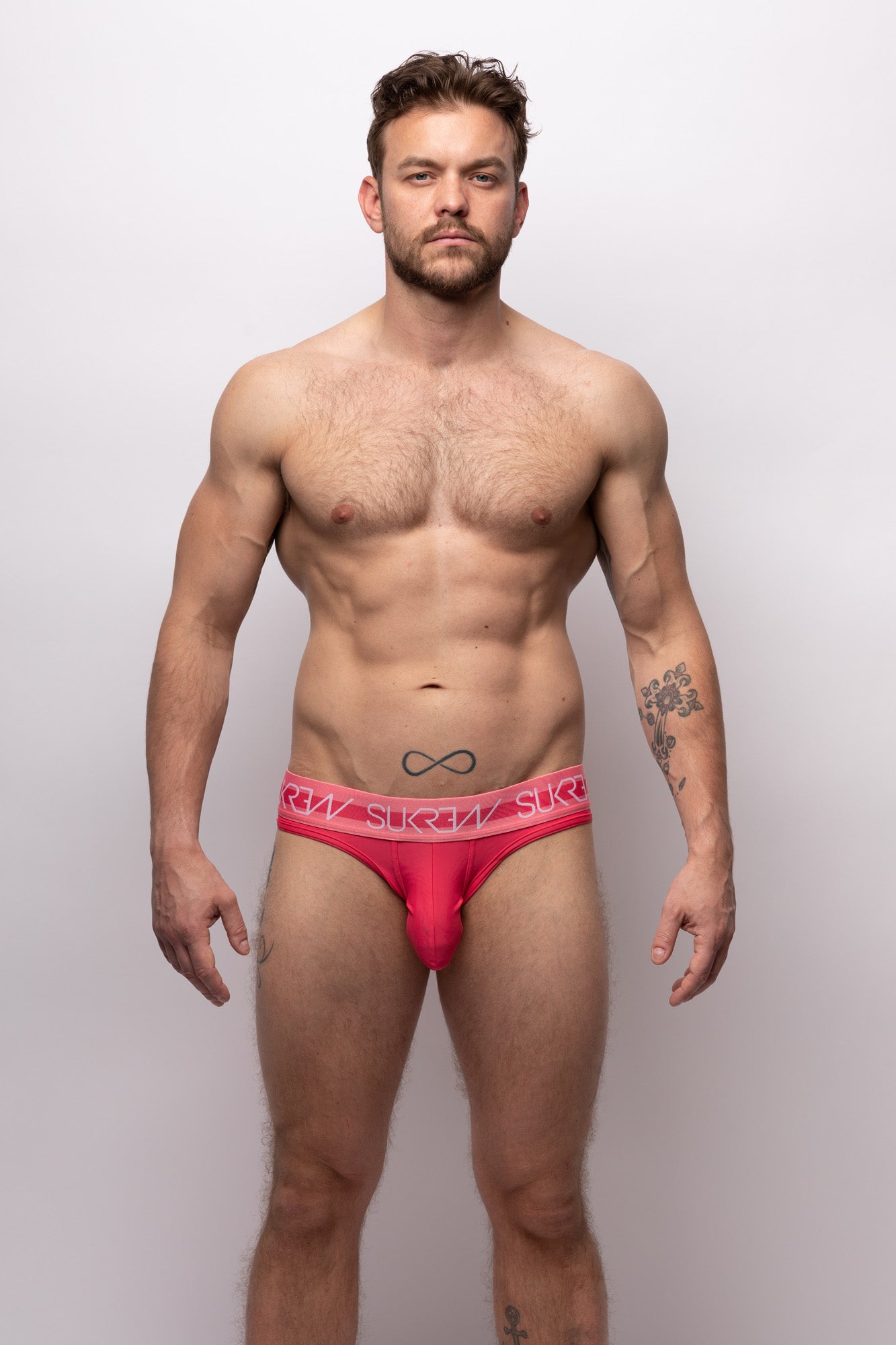 SUKREW V-Brief Multipack 1x Scuba Blue + 1x Deep Coral