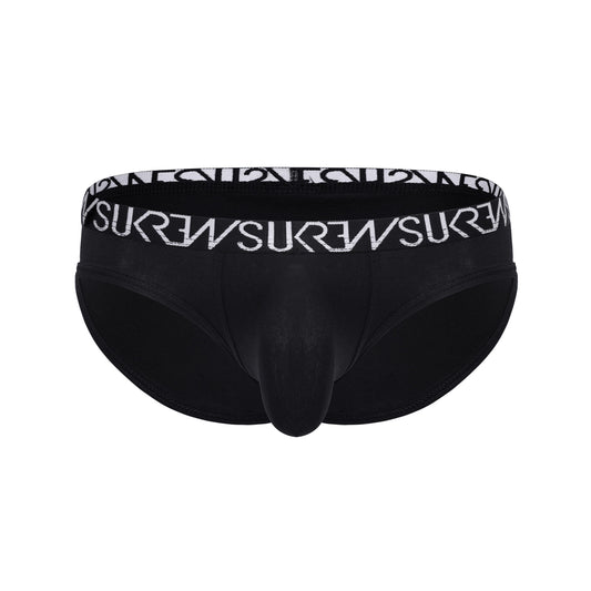 SUKREW Low-rise Brief Midnight Black