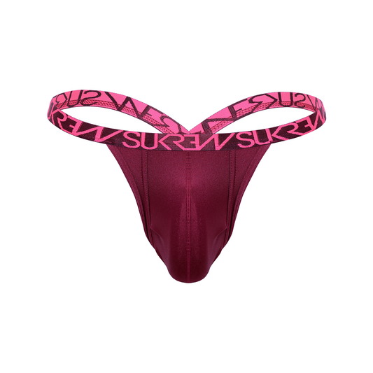 SUKREW Bubble Thong Claret