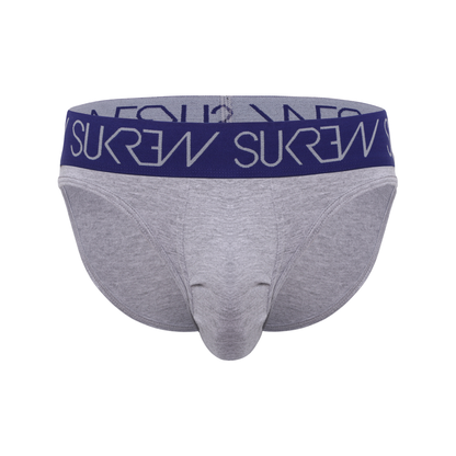 SUKREW Klassisk Brief Grey Marl