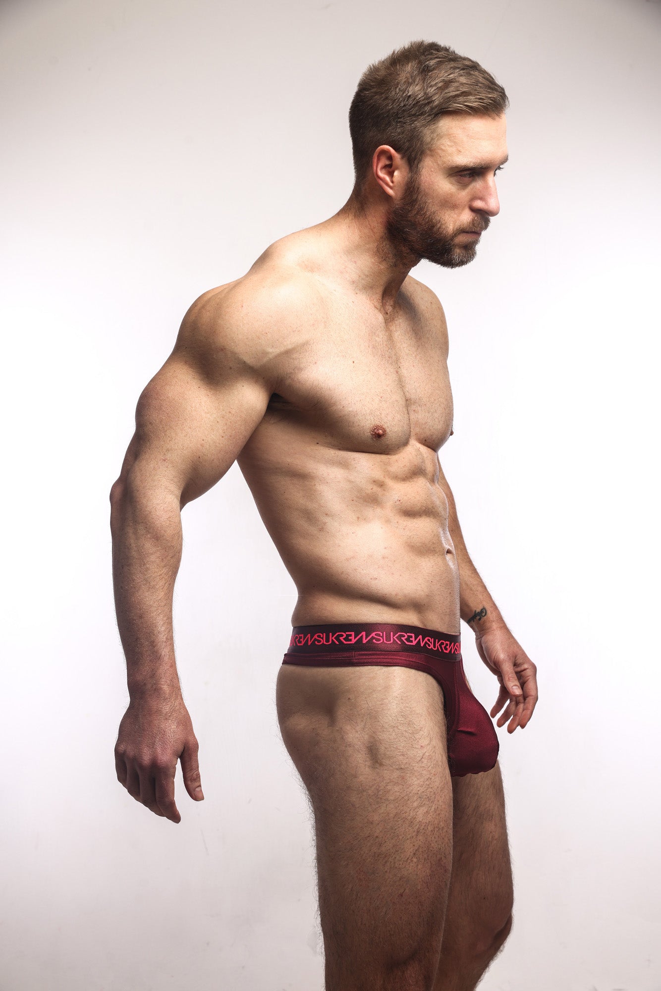 SUKREW Klassisk stringtrosa Multipack 1x Partyrosa + 1x Claret