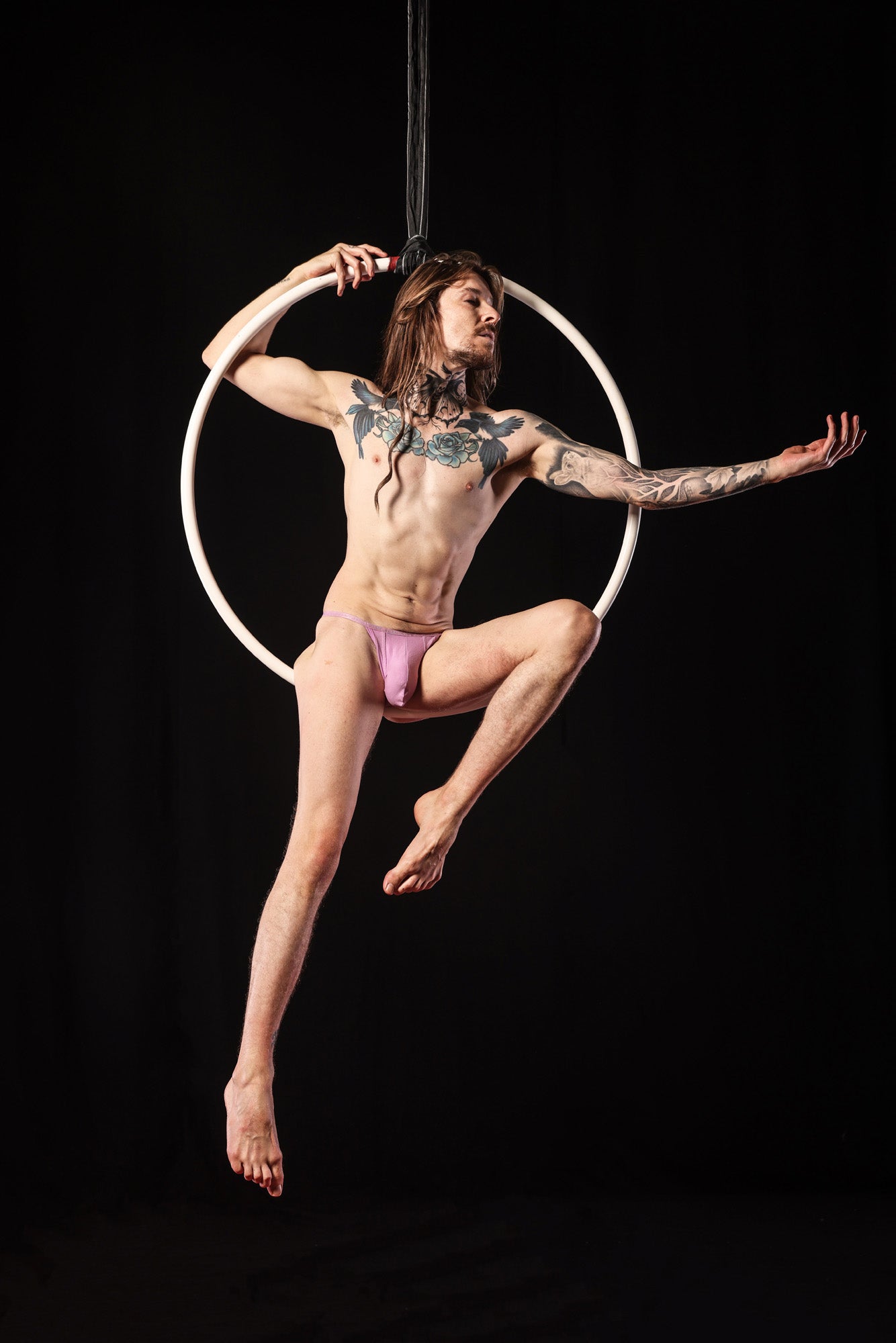 SUKREW G-String Multipack 1x Vaalea magenta + 1x Studioharmaa + 1x Vaaleankeltainen