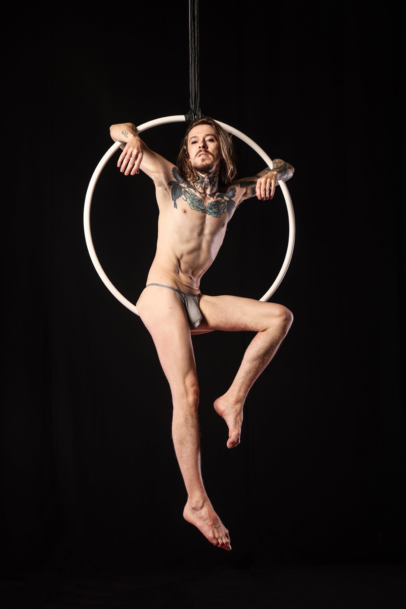 SUKREW G-String Multipack 1x Vaalea magenta + 1x Studioharmaa + 1x Vaaleankeltainen