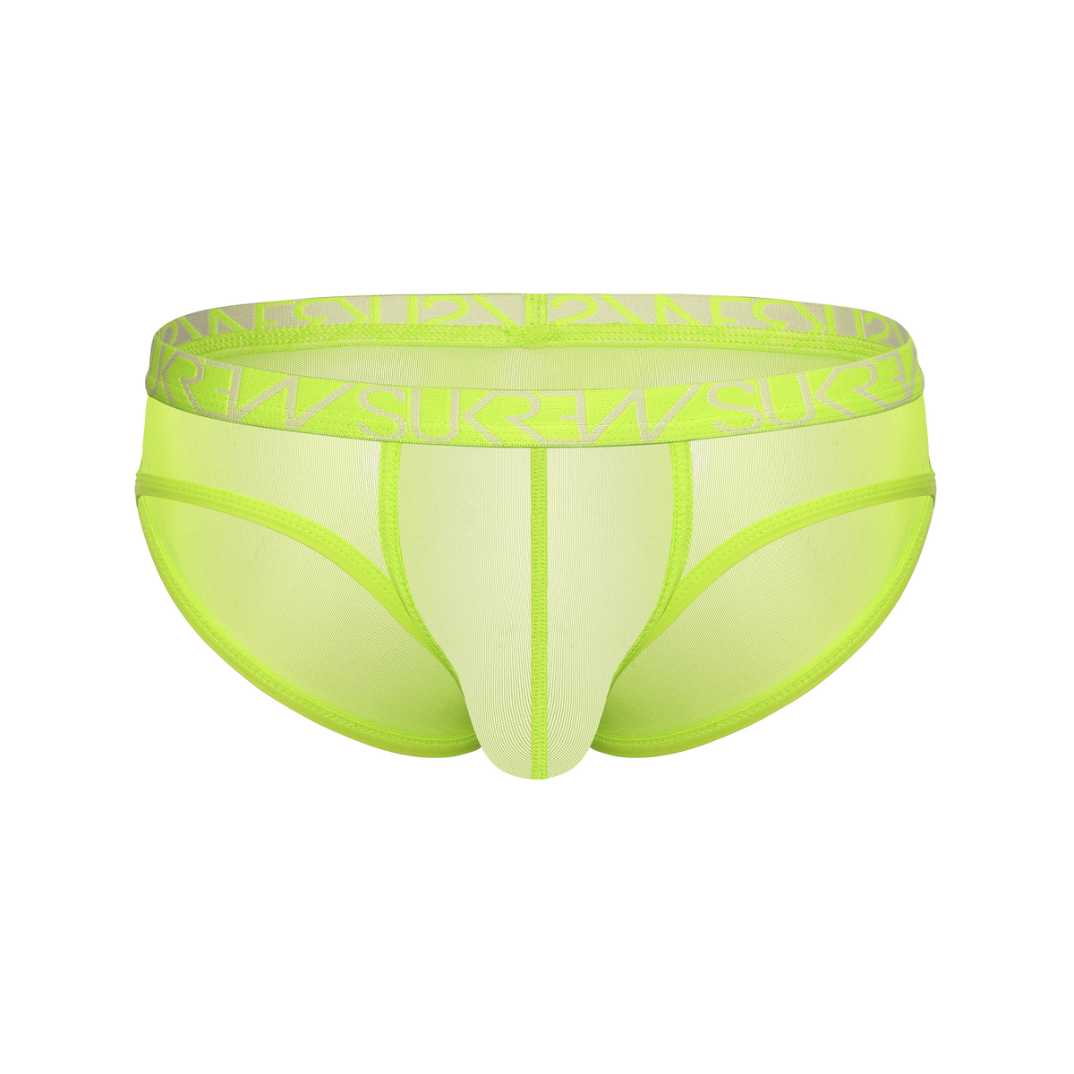 SUKREW Sheer Low-rise Brief Acid Yellow – Gunderwear