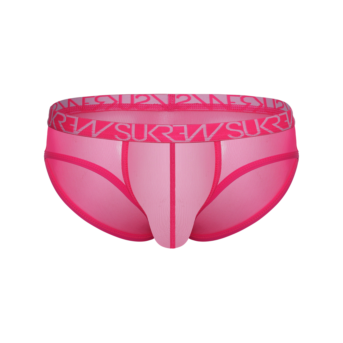 SUKREW Sheer Low-rise Brief Elect Pink – Gunderwear