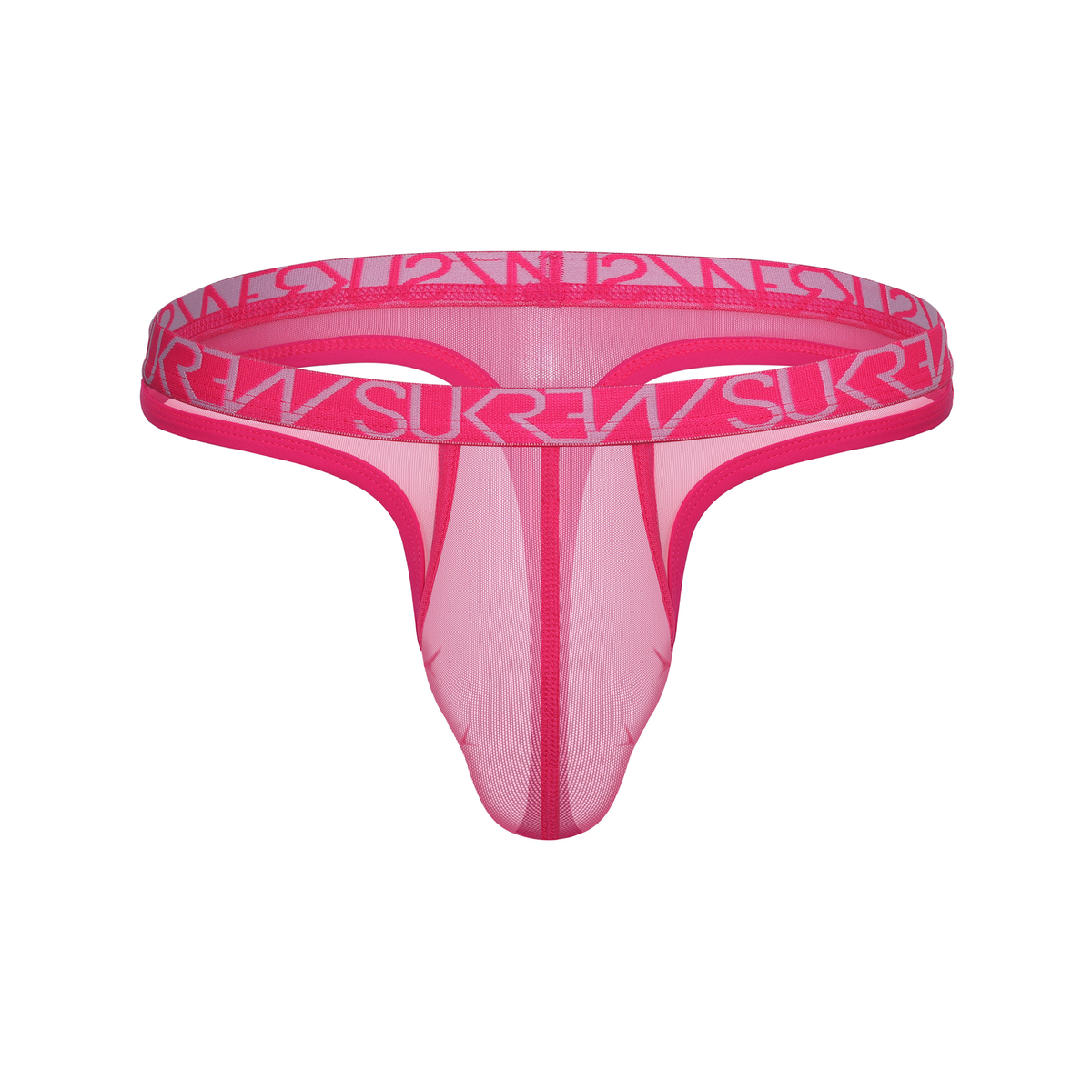 SUKREW Sheer Low-rise Thong Elect Pink – Gunderwear