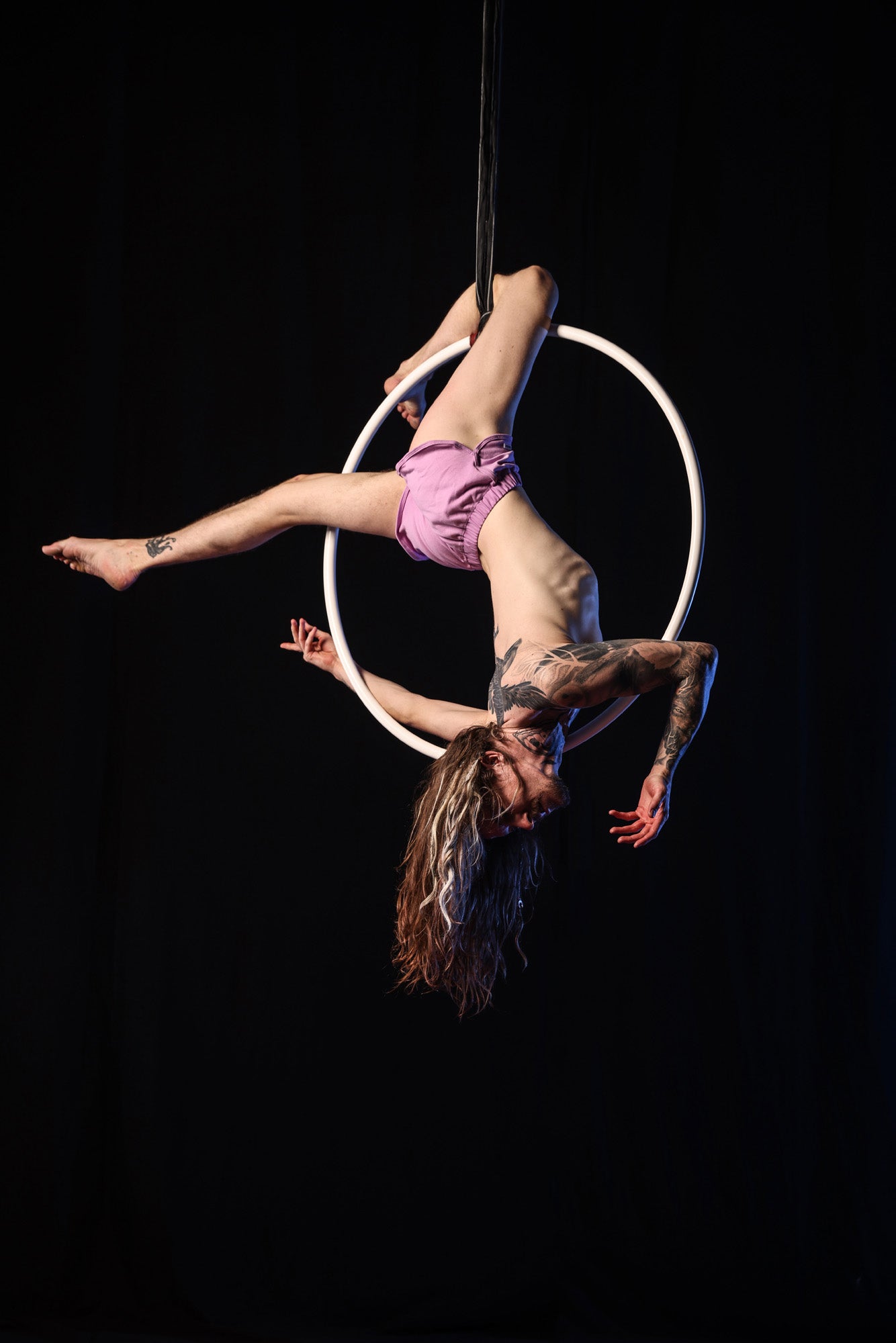 SUKREW Shorts magenta pâle