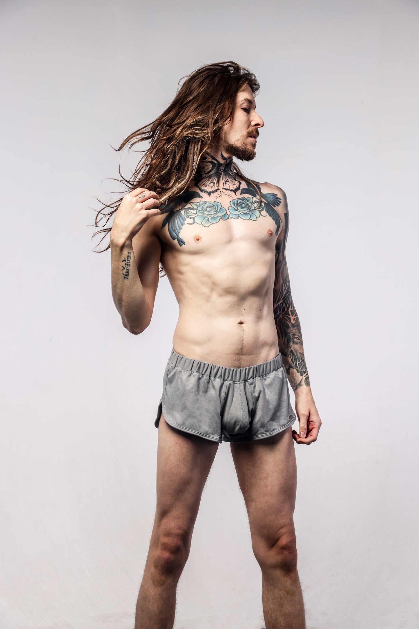 SUKREW Shorts Studio Grey