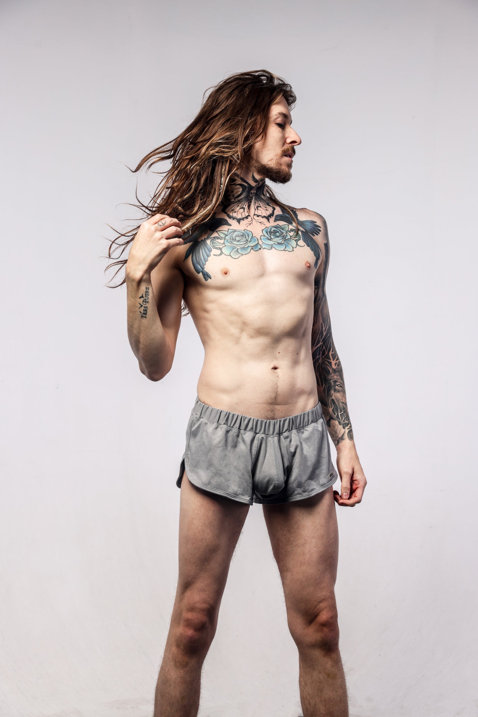 SUKREW Shorts Studio Grey