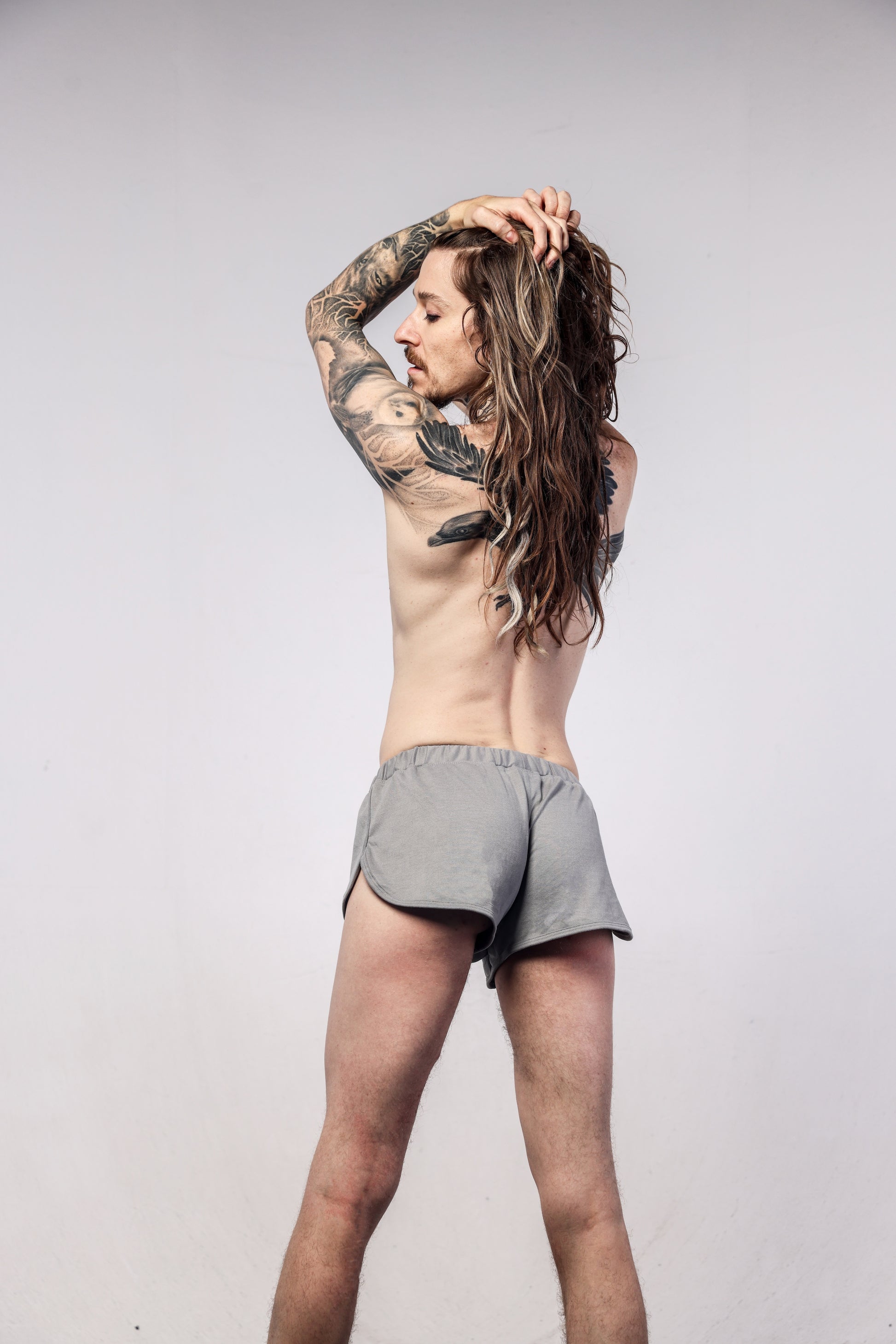 SUKREW Shorts Studio Grey