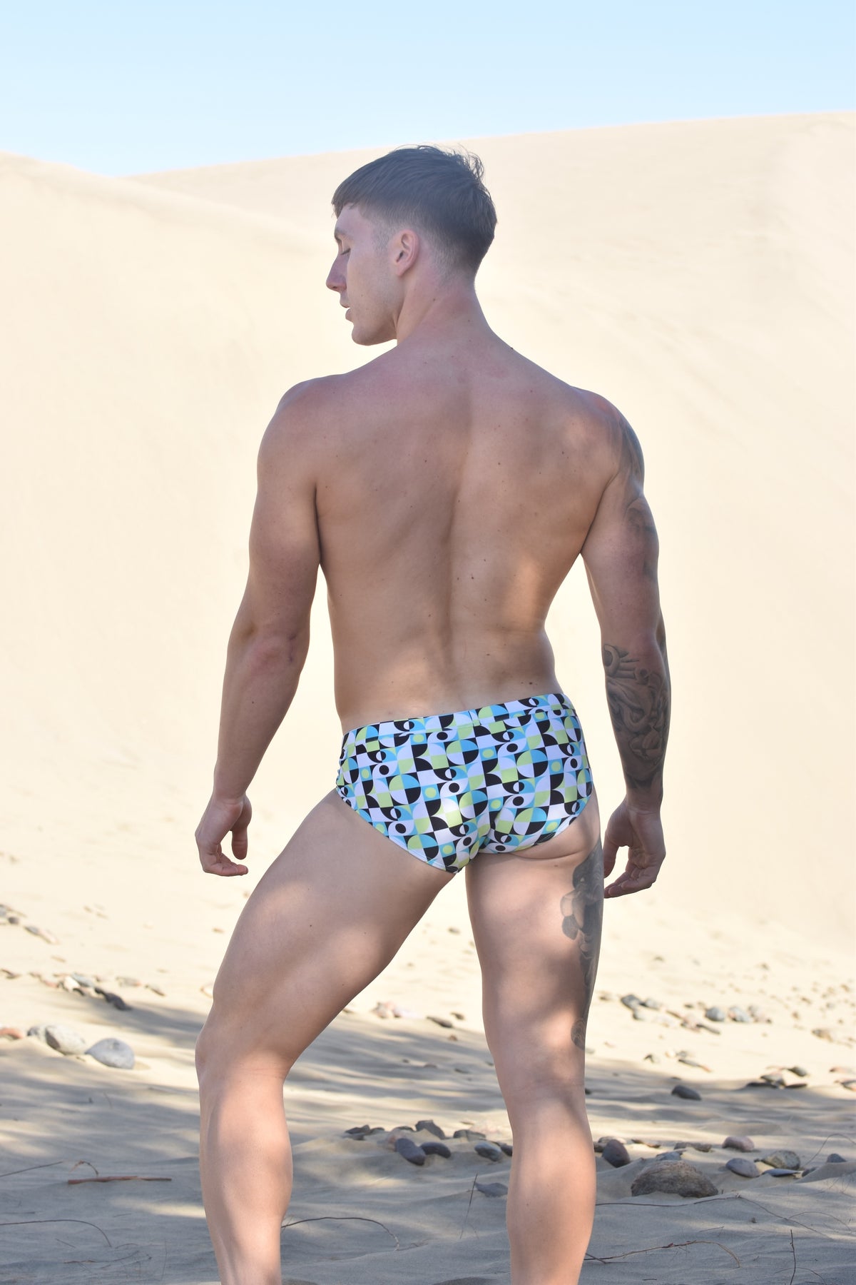 SUKREW Torrent Swim Brief Retro Lime