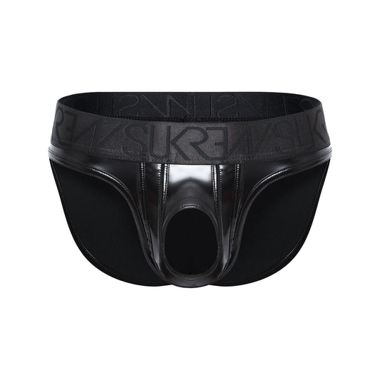 SUKREW Wet Look U-Style Brief