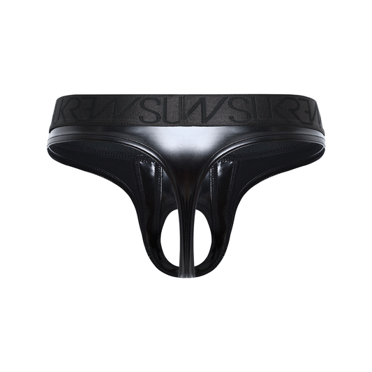 SUKREW Wet Look U-Style Classic Thong