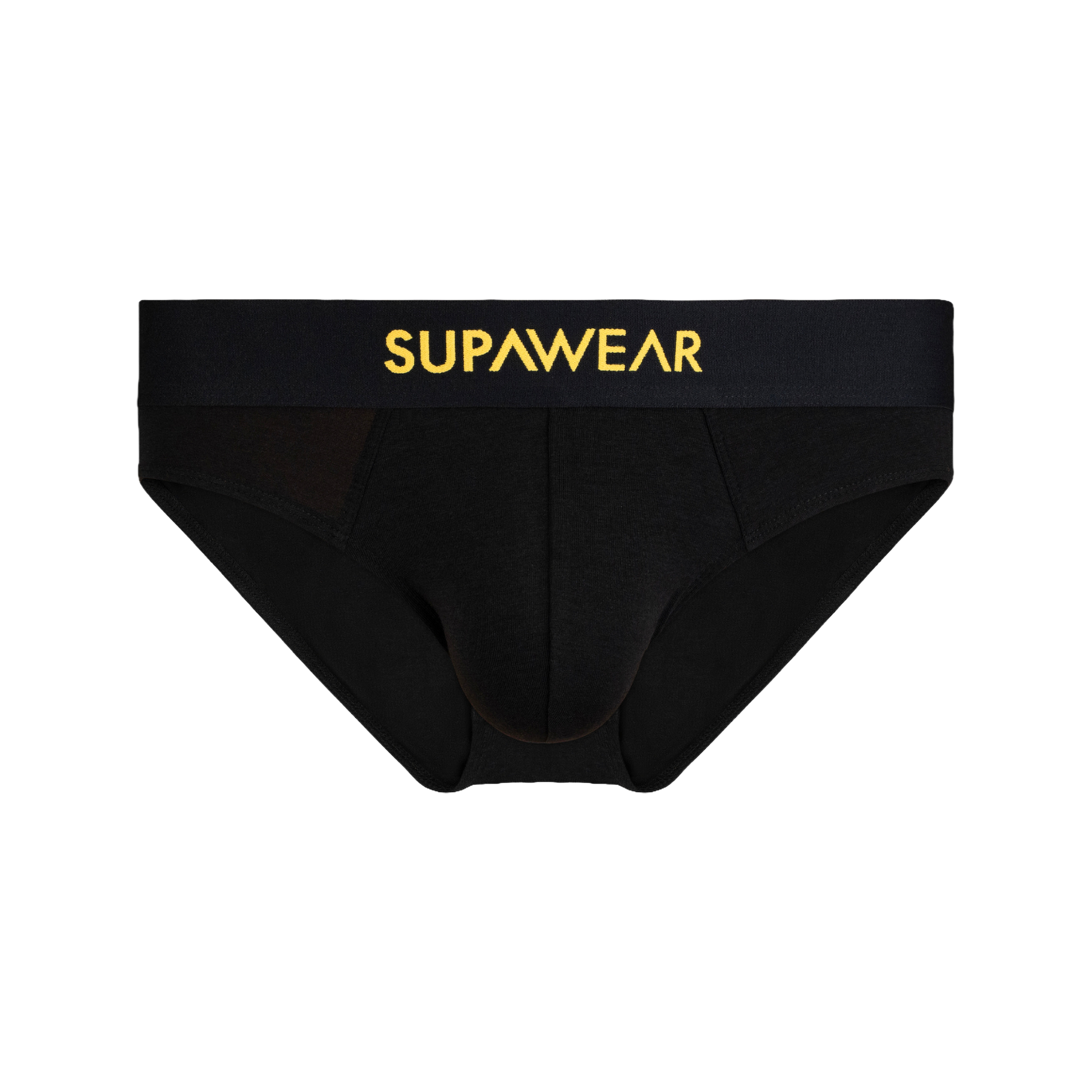 SUPAWEAR Just Supa Brief Black