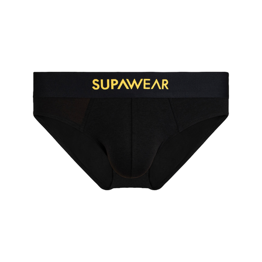 SUPAWEAR Just Supa Brief Black