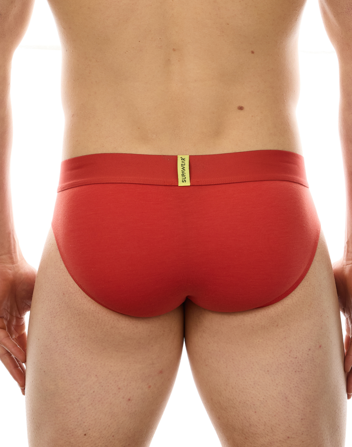 SUPAWEAR Just Supa Brief Red
