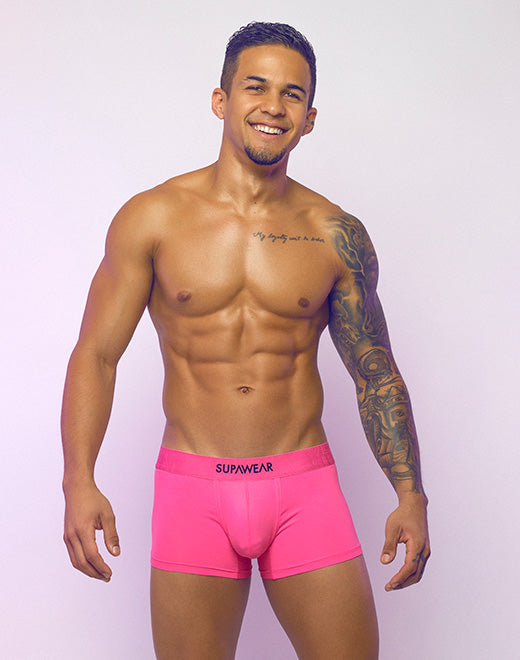 SUPAWEAR Boxer Néon Rose Néon