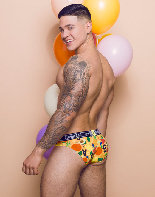 SUPAWEAR Punch aux fruits en bref pour prisonniers de guerre