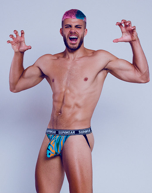 SUPAWEAR POW Jockstrap Arctic Animal