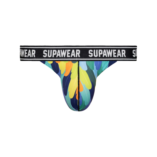 SUPAWEAR POW Thong Peacock