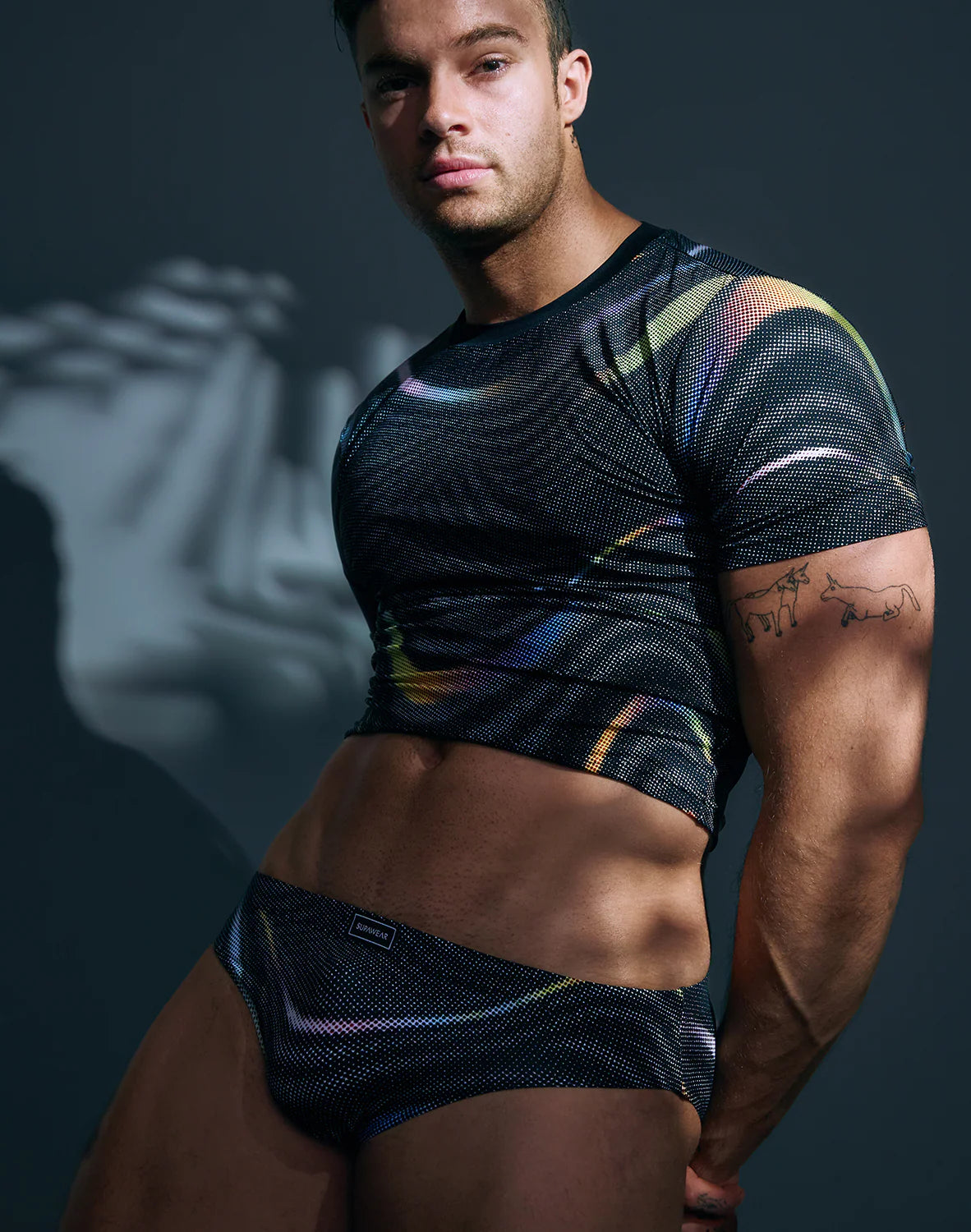 SUPAWEAR Printed Pride Brief