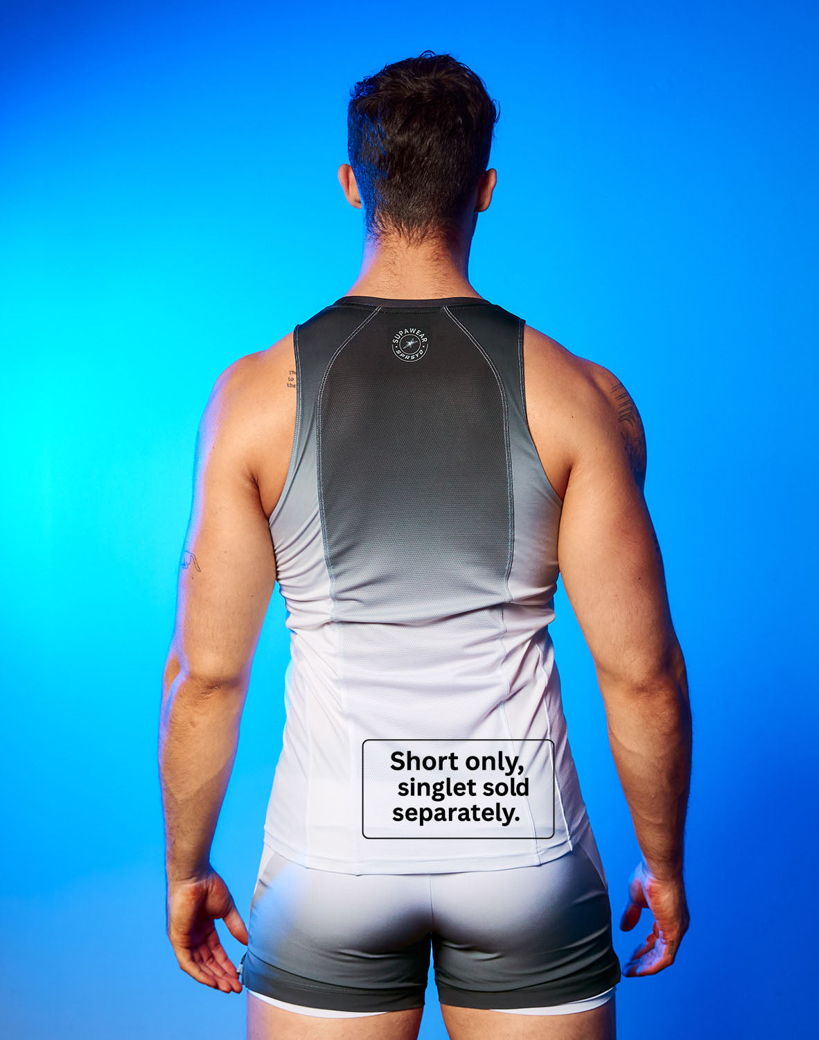 SUPAWEAR SPR Gradient Shorts Black/White