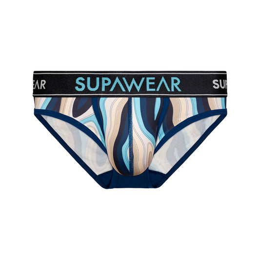 SUPAWEAR Sprint Brief Woody Blue